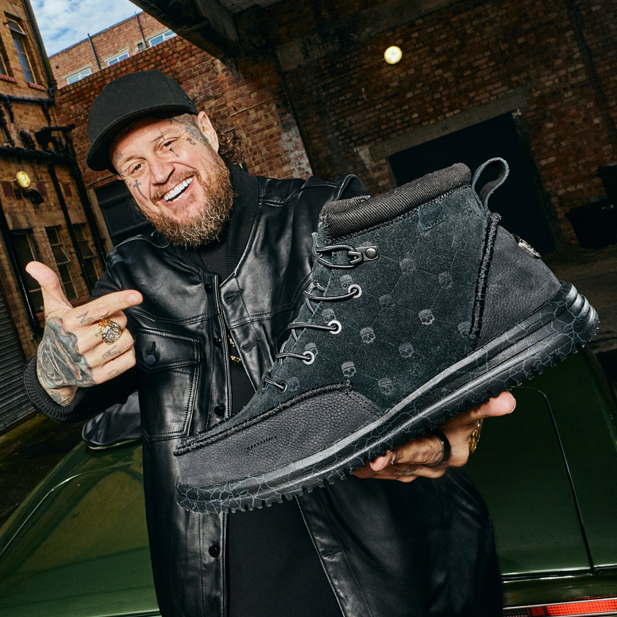 Jelly Roll Bradley Suede – Black/Black Oyster - Image 2