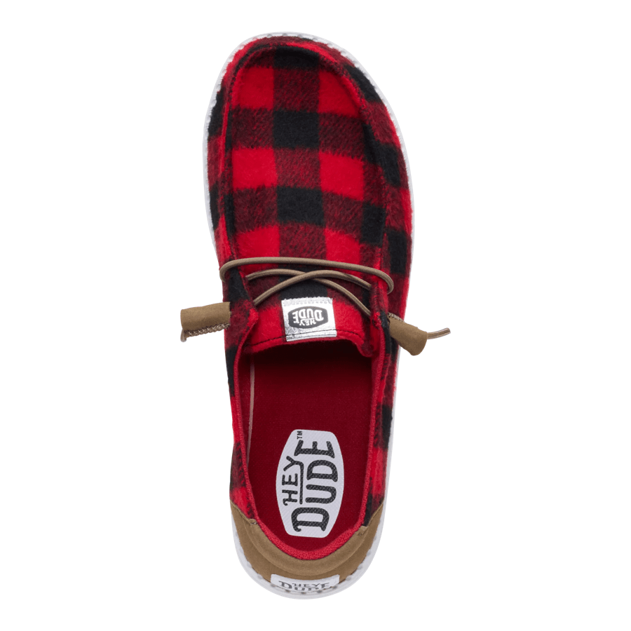 Wendy Buffalo Plaid – Red and Black Plaid - Image 4