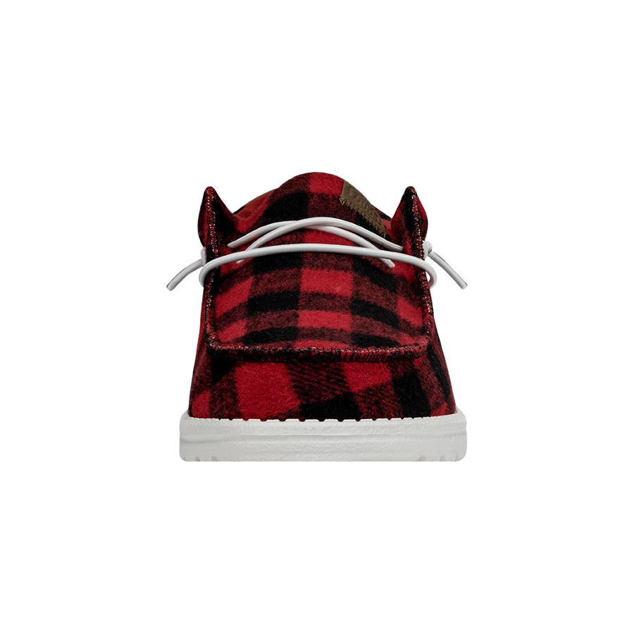 Wally Buffalo Plaid – Red and Black Plaid - Image 4