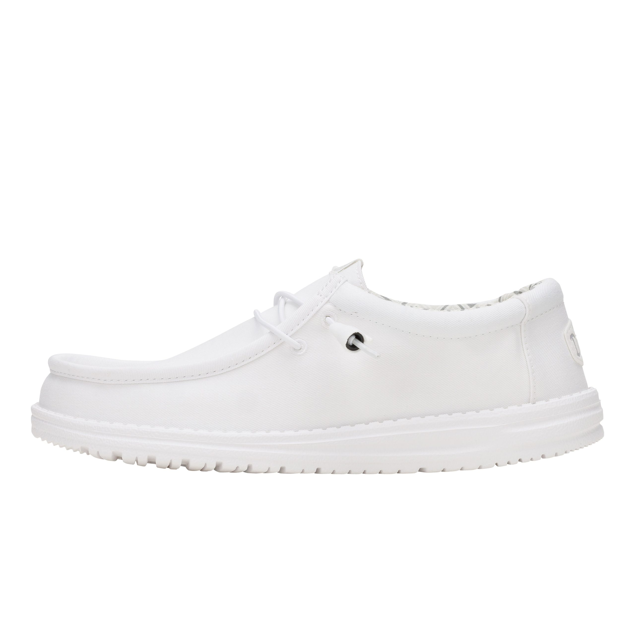Wally Stretch Canvas – White/White