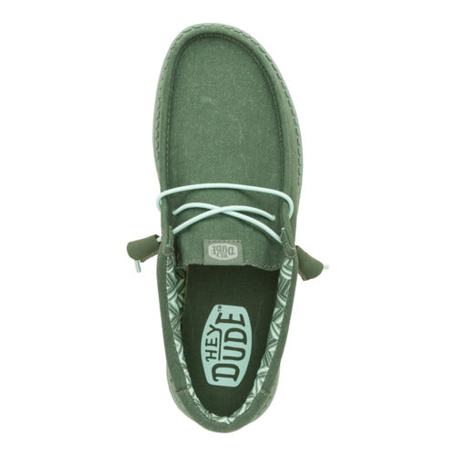 Wally Stretch Canvas – Duck Green/Iceberg Green - Image 6