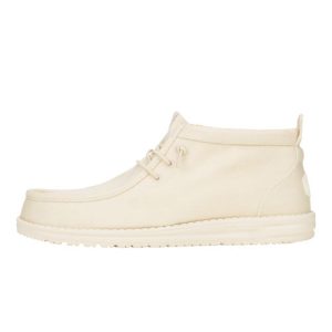 Wally Mid Stretch Canvas – Bone White