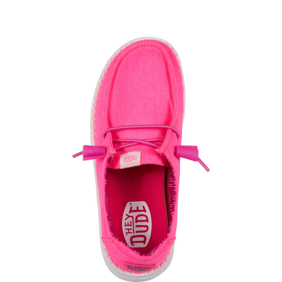 Wendy Youth Stretch Canvas – Neon Pink - Image 6