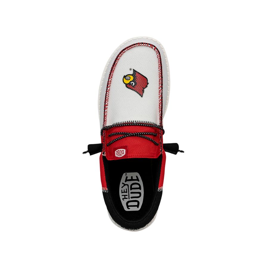 Men's Wally Tri Louisville Cardinals – Louisville Red/Black - Image 7