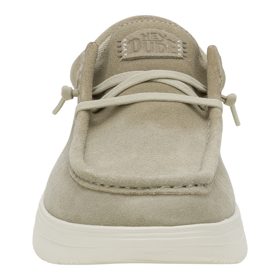 Wally Comf Suede – Stone Grey/Silver Birch - Image 4