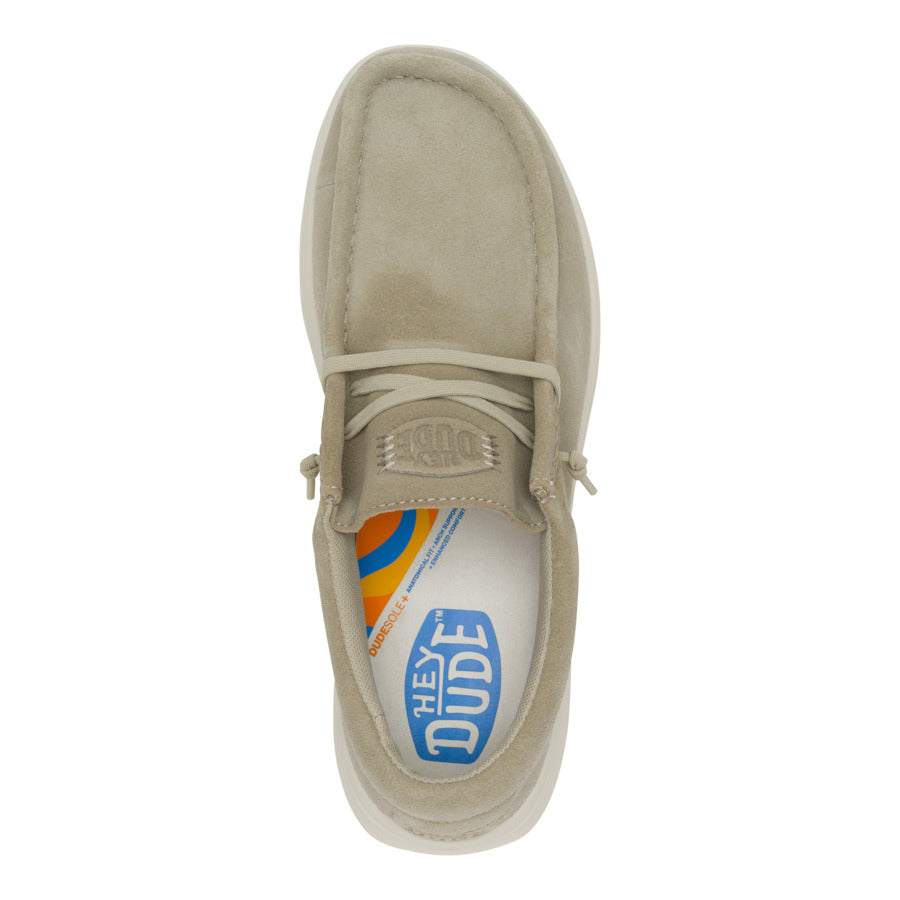 Wally Comf Suede – Stone Grey/Silver Birch - Image 6