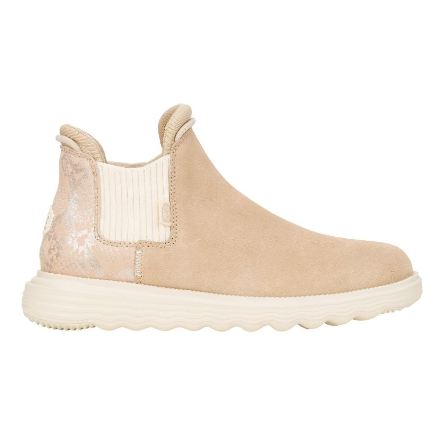 Branson Womens Suede Novelty – Sand/Snake - Image 8