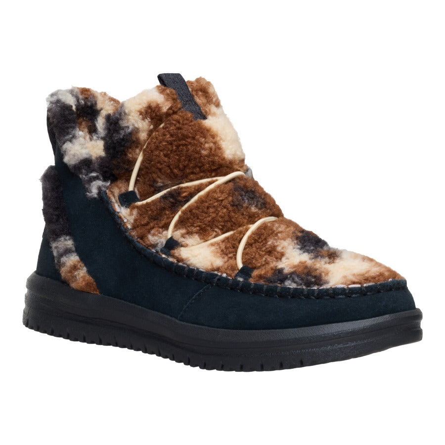 Camden Suede Cozy – Black Multi/Black - Image 7