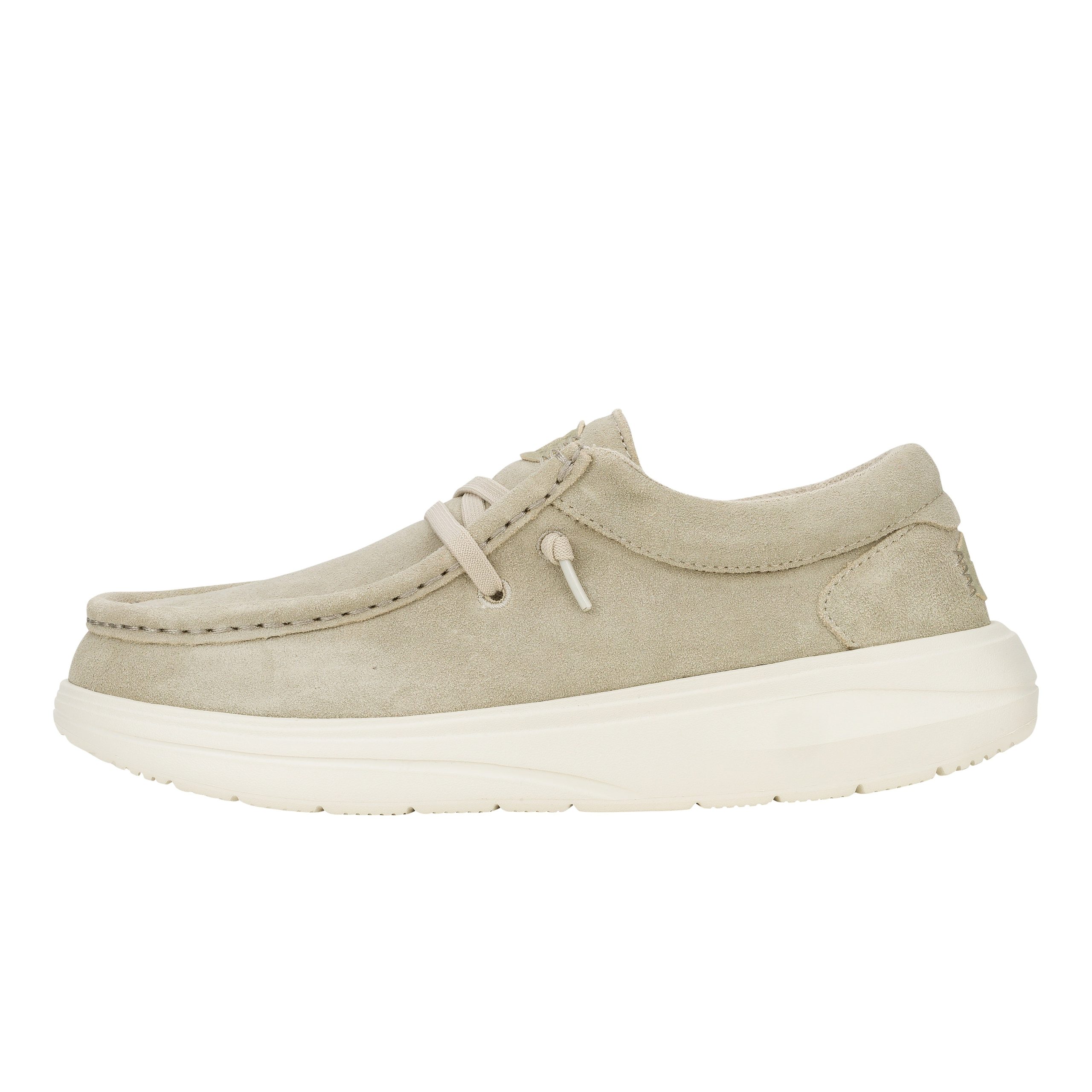 Wendy Comf Suede – Stone Grey/Silver Birch