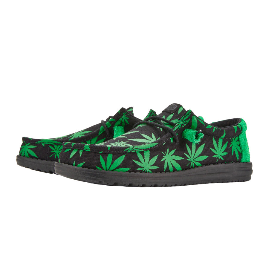 Wally Dazed 'N Dude – Black/Green - Image 2