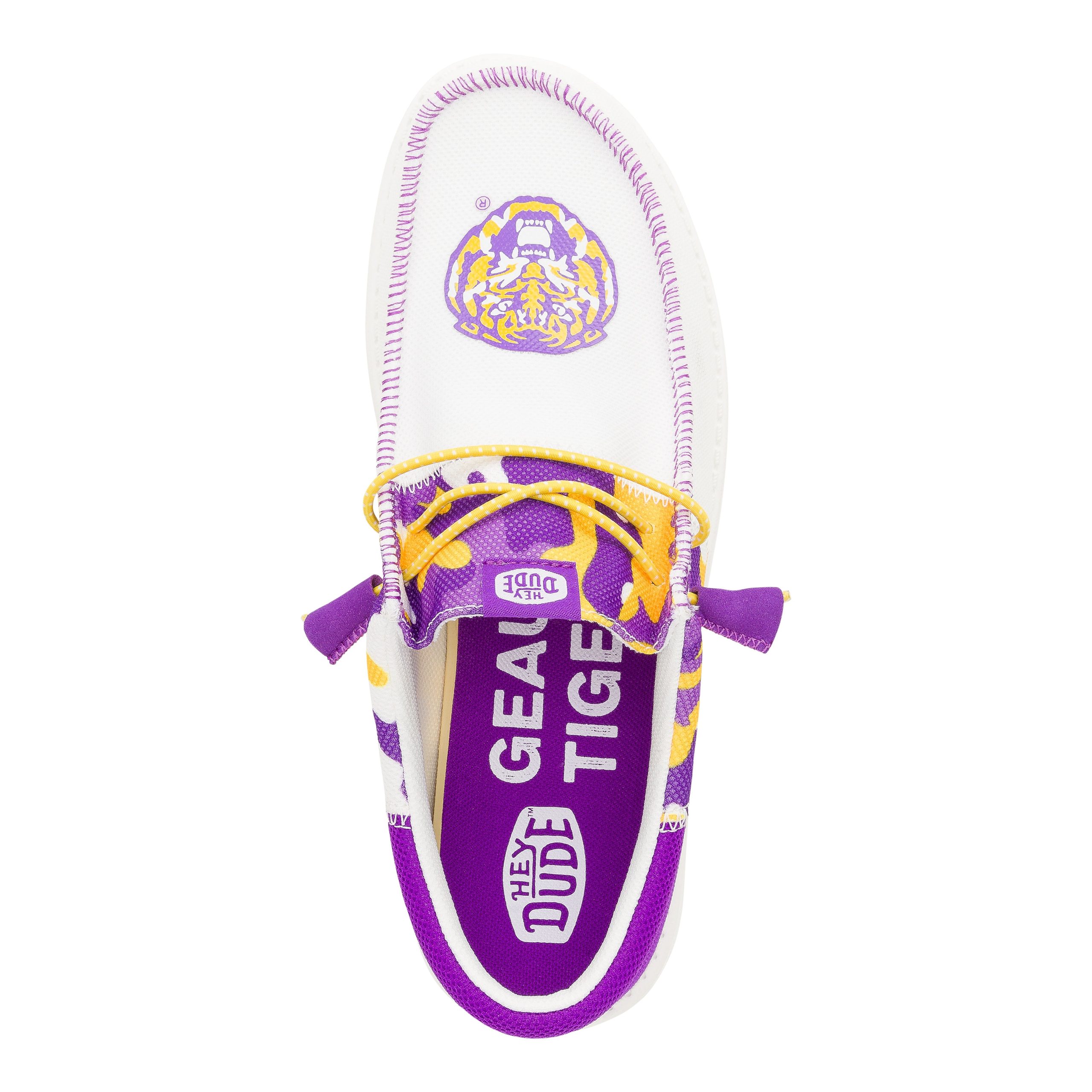 Men's Wally Tri LSU – LSU Purple/Yellow - Image 7