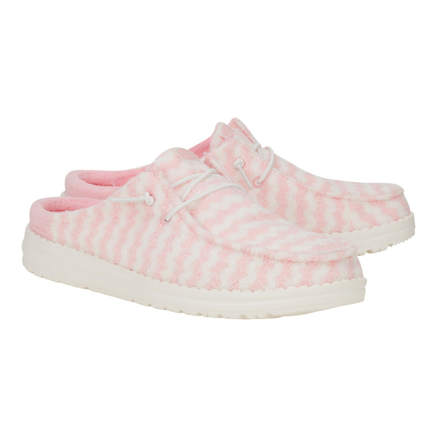 Wendy Slip Terry Stripe – Stripe Pink/White - Image 3