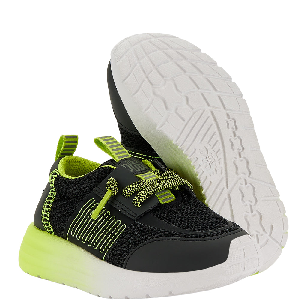 Sirocco Play Toddler Sport Block – Black/Lime Punch - Image 4