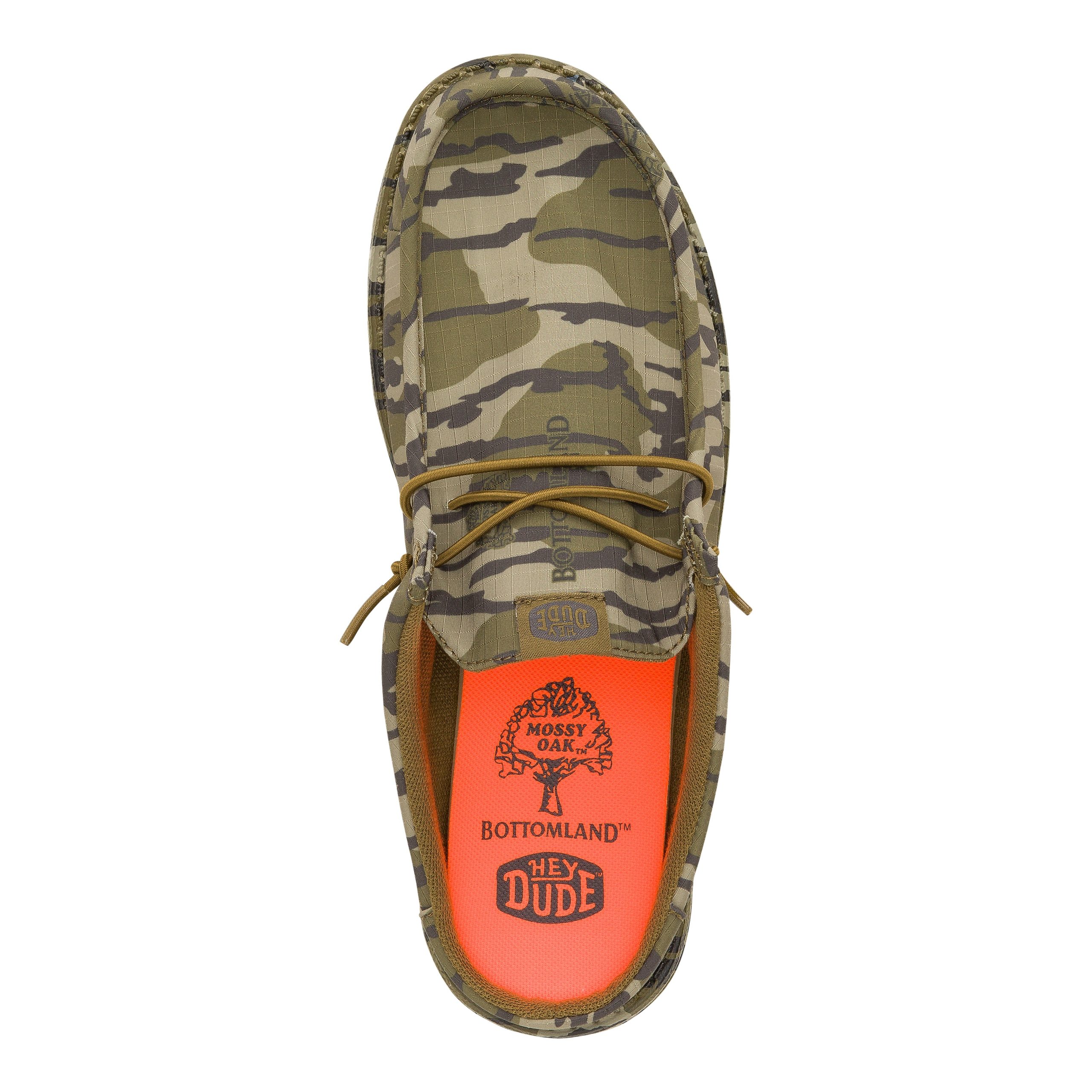 Wally Slip Mossy Oak Bottomland – Olive Tree/Camo - Image 6