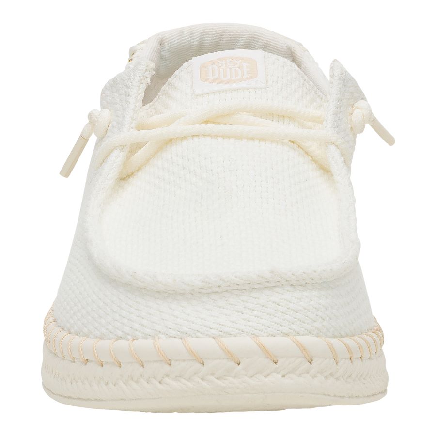Wendy Espadrille Woven – White - Image 5