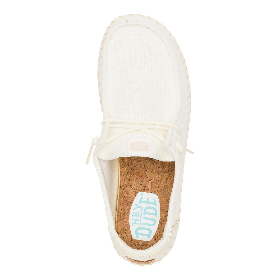 Wendy Espadrille Woven – White - Image 7