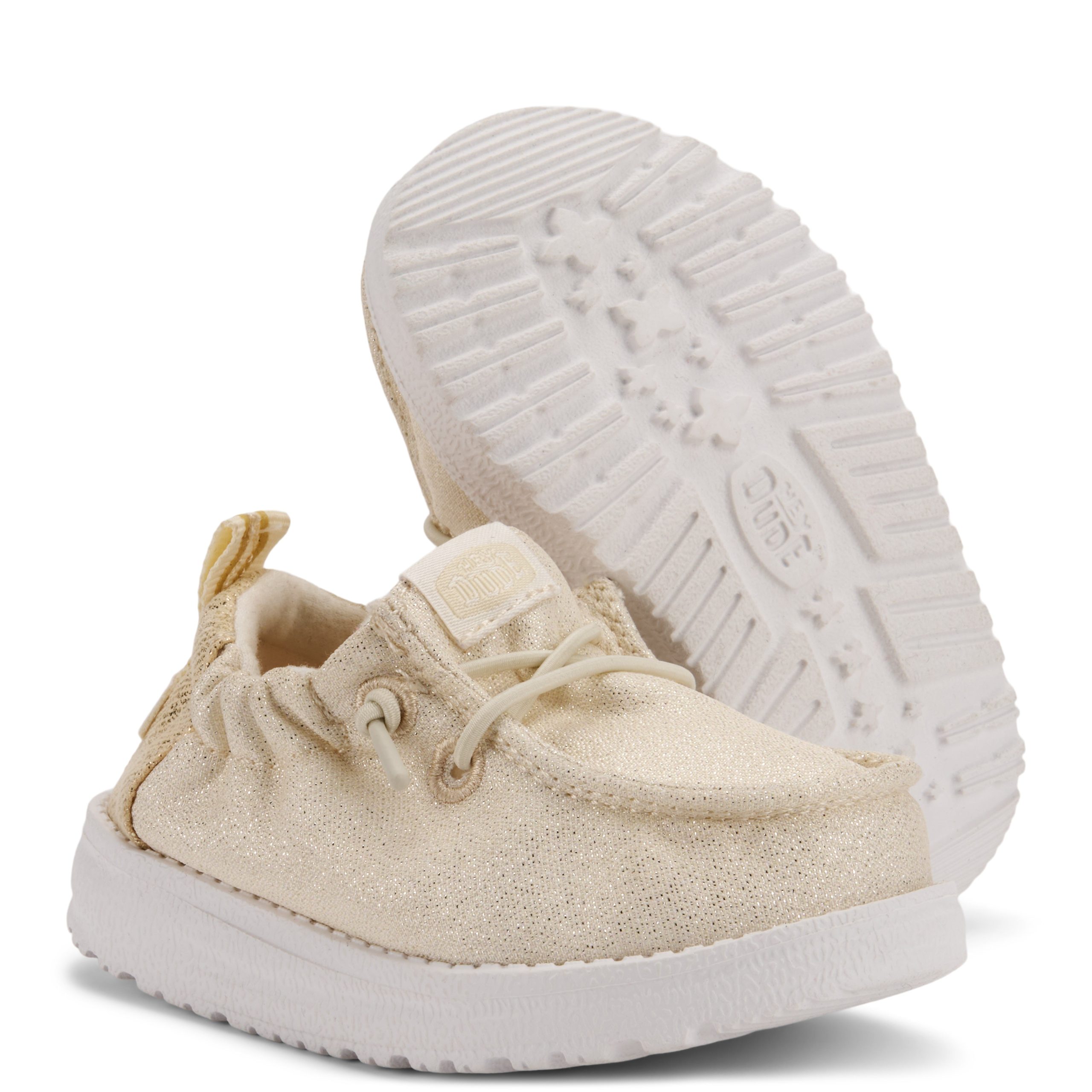 LilDude Infant Slip On Novelty – Champagne Glitter - Image 3