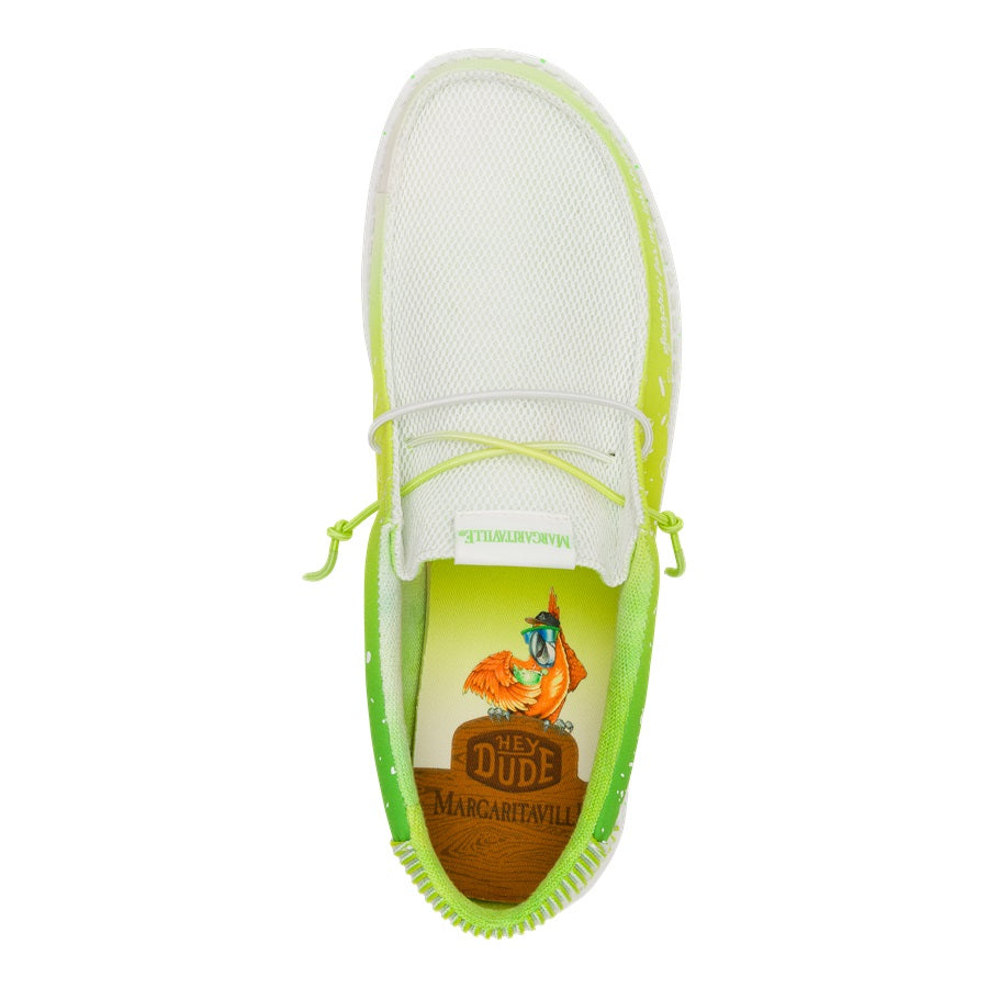 Wally Margaritaville 2 – White/Lime - Image 7