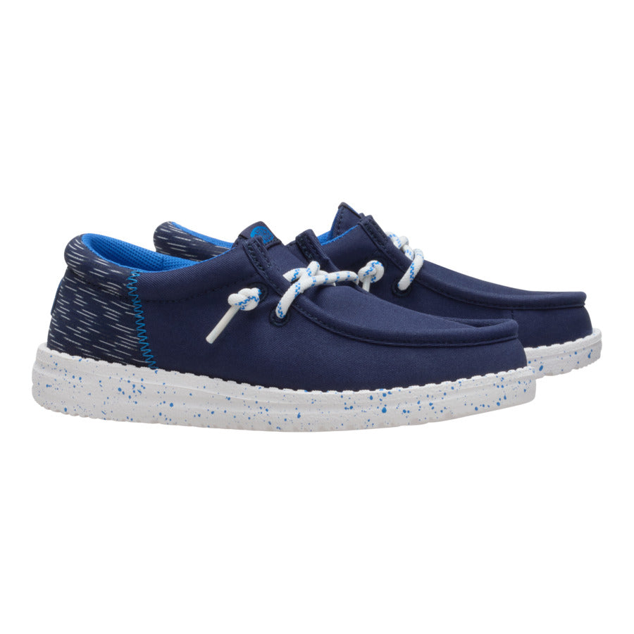 Wally Funk Youth Jersey Jacquard – Peacoat Blue/Multi - Image 2