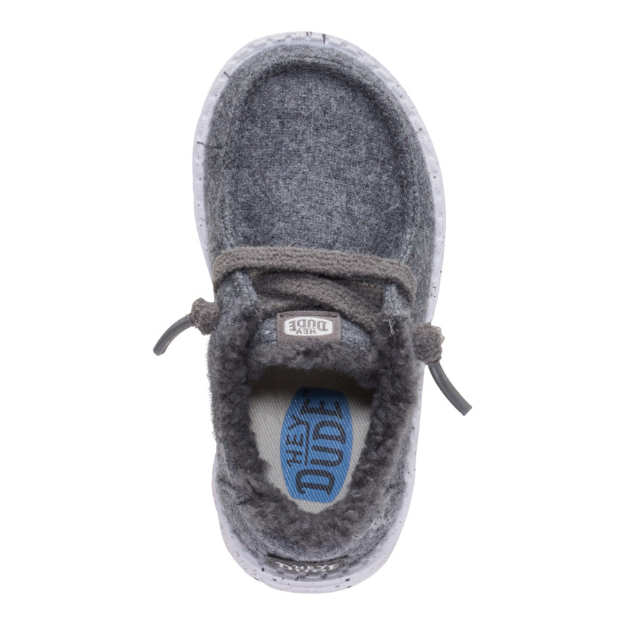 Wendy Toddler Wool Cozy – Charcoal - Image 6