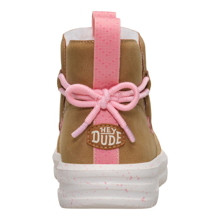 Camden Bow Boot Youth Cozy – Chestnut - Image 5