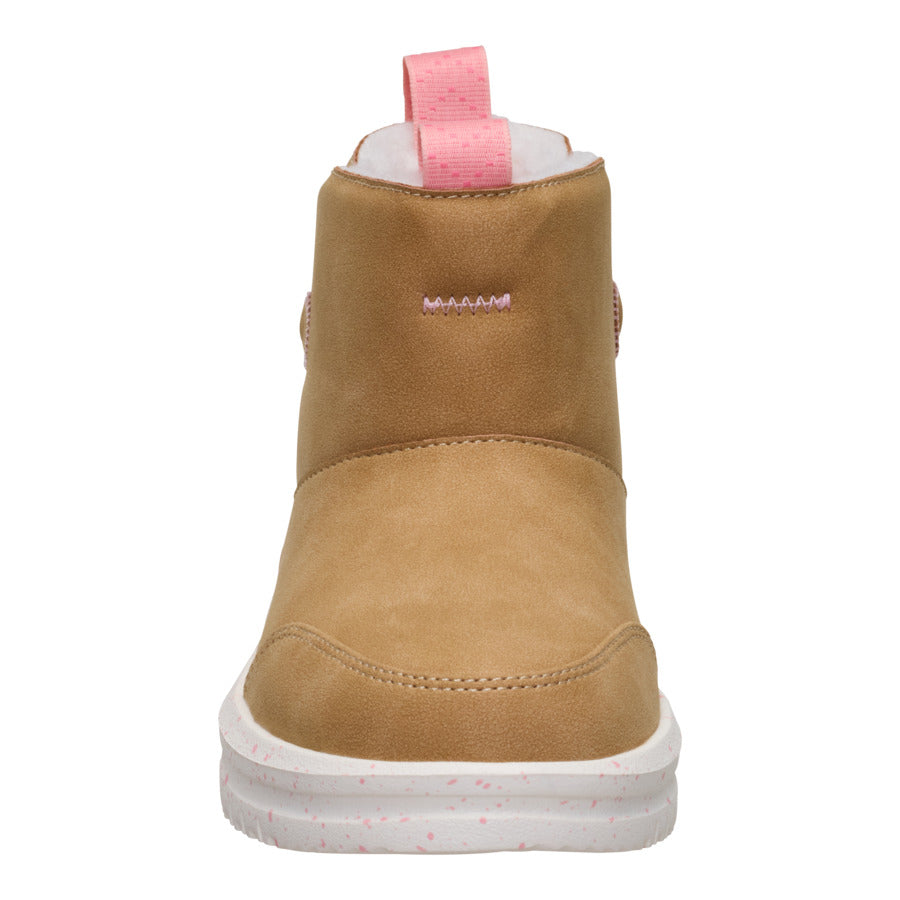 Camden Bow Boot Youth Cozy – Chestnut - Image 4