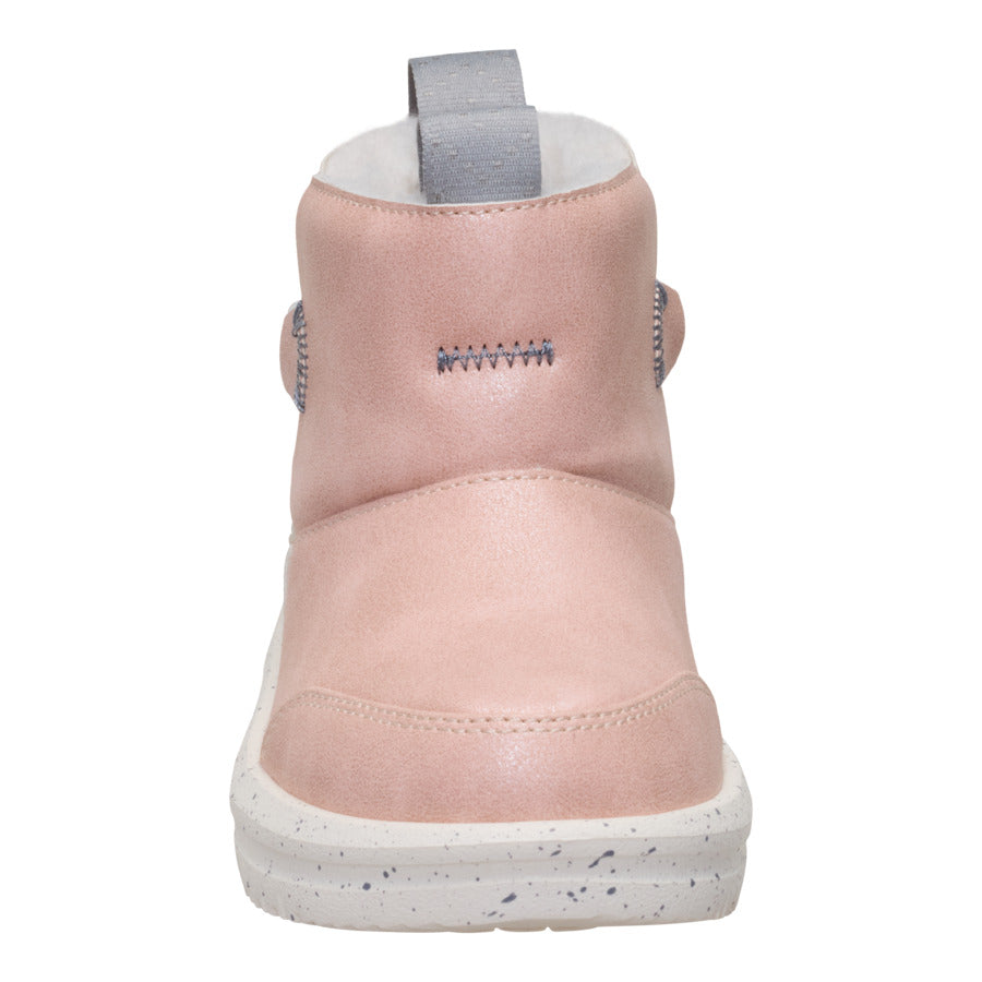 Camden Bow Boot Toddler Cozy – Sparkle Pink - Image 4