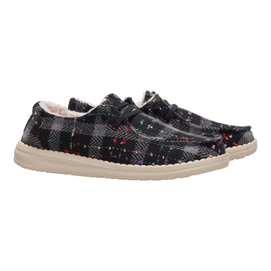Wendy Confetti Plaid Cozy – Black/Multi - Image 2