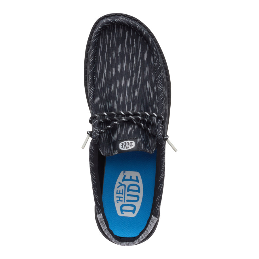 Wally Slip Jersey Jacquard – Black/Monument Grey - Image 6