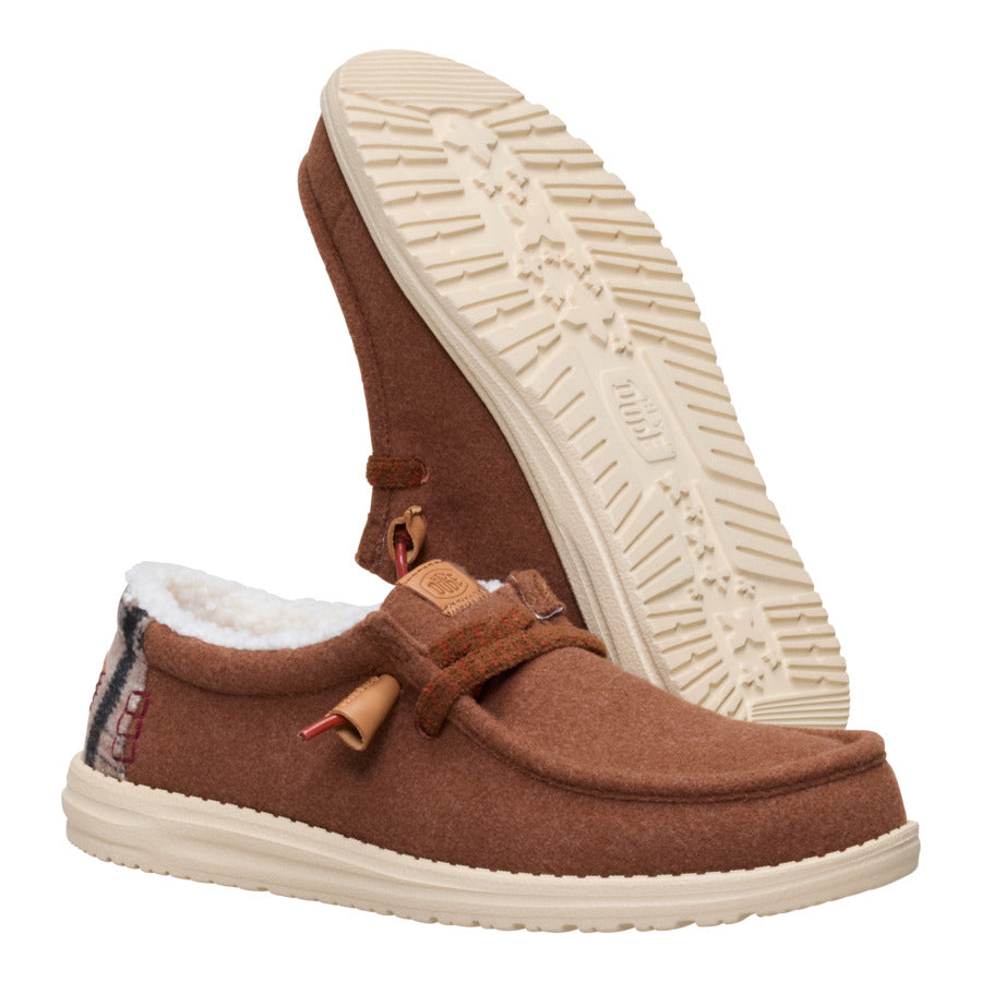 Wally Cozy Plaid – Downtown Brown/Multi - Image 3