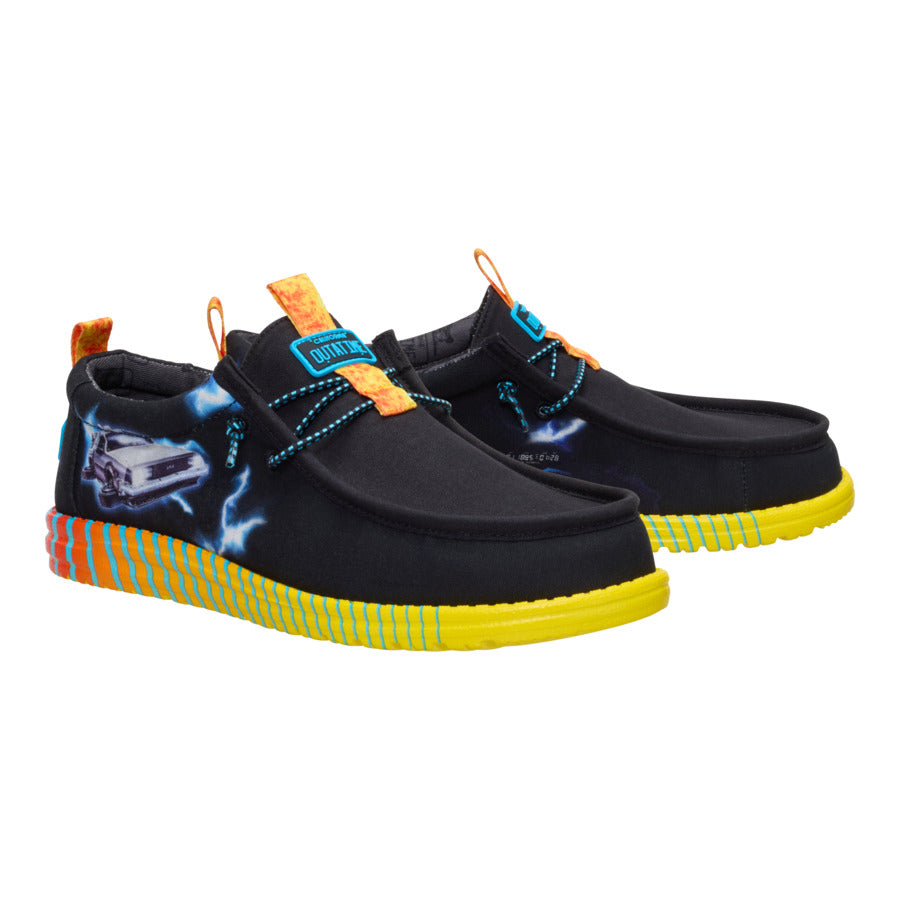 Wally Back To The Future Time Machine – Black/Multi - Image 3