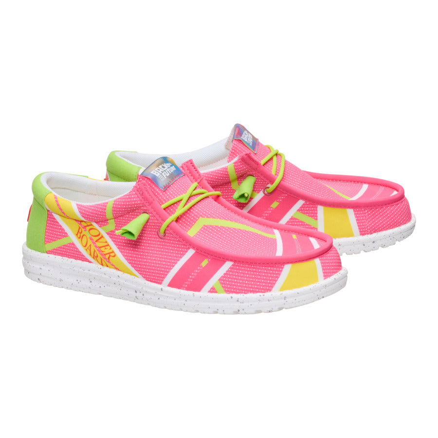 Wally Back To The Future Hover Board – Pink/Multi - Image 3