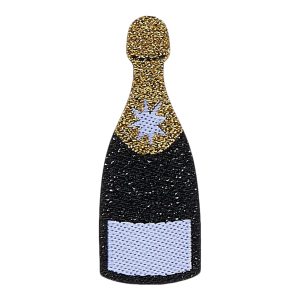 Champagne Bottle Patch – Champagne Multi