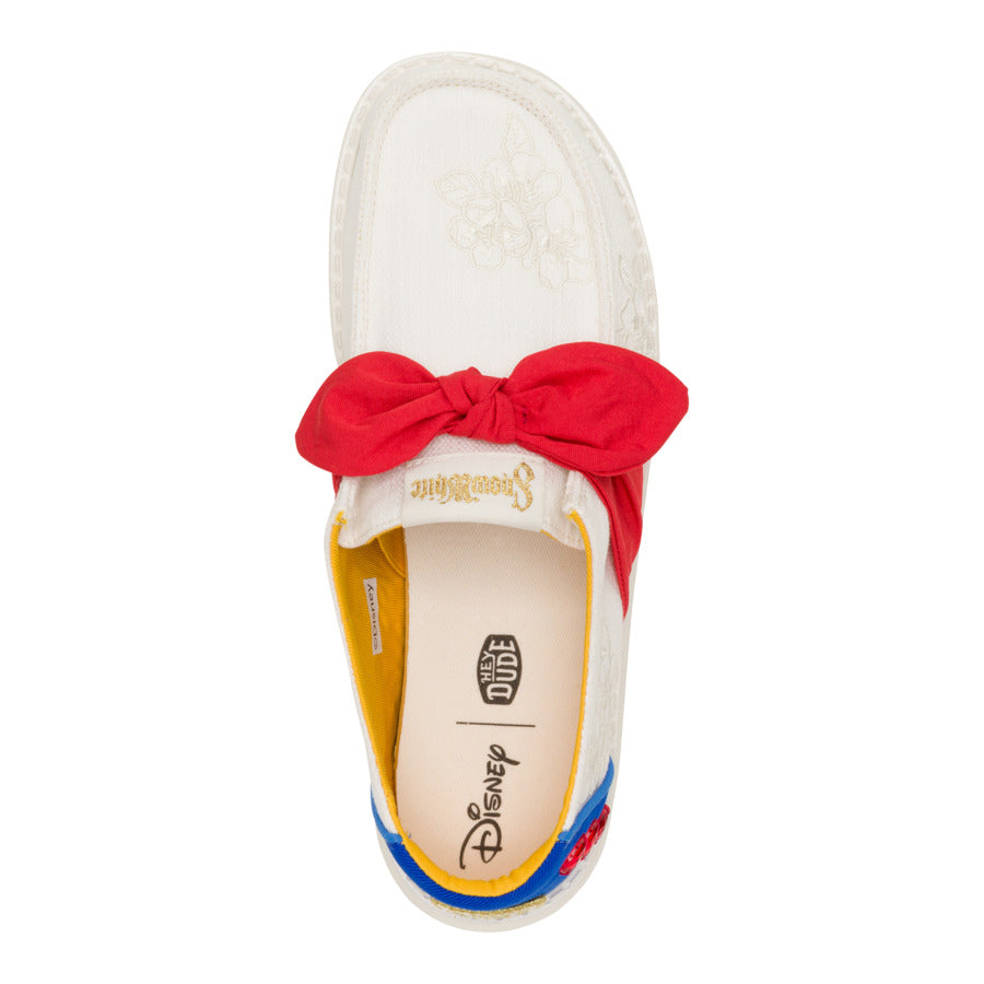 Wendy Bow Snow White – White/Blue/Red - Image 6