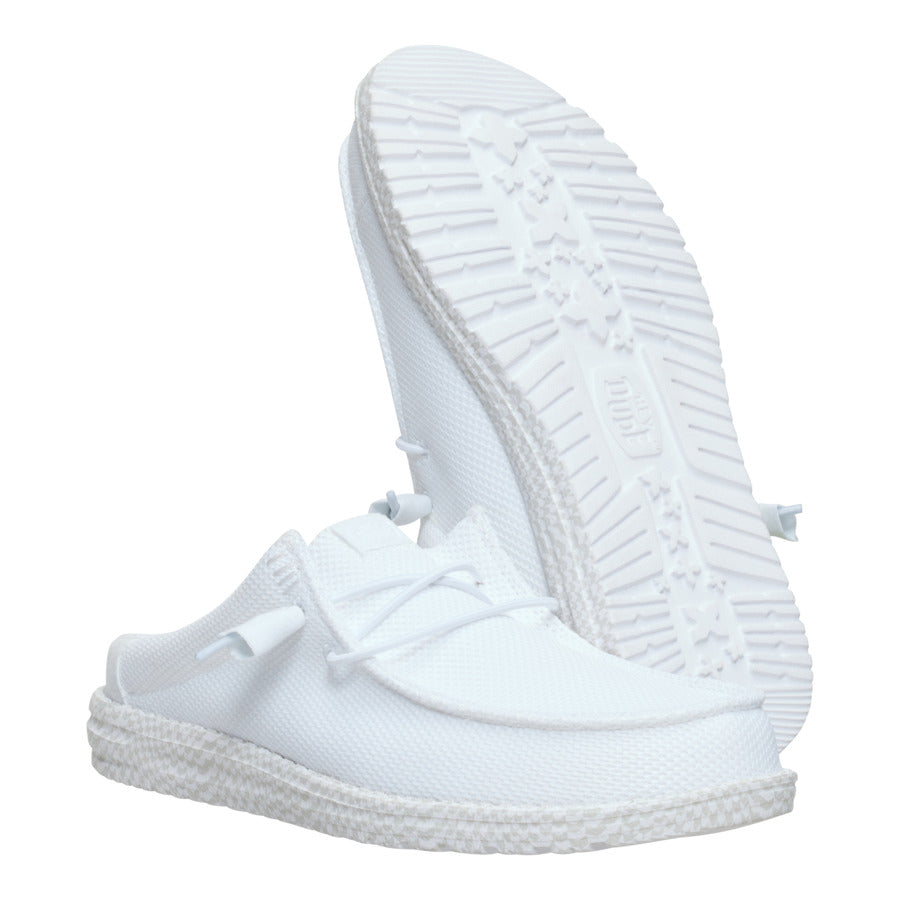 Wally Slip Warped Geo – White/Dawn Blue - Image 3