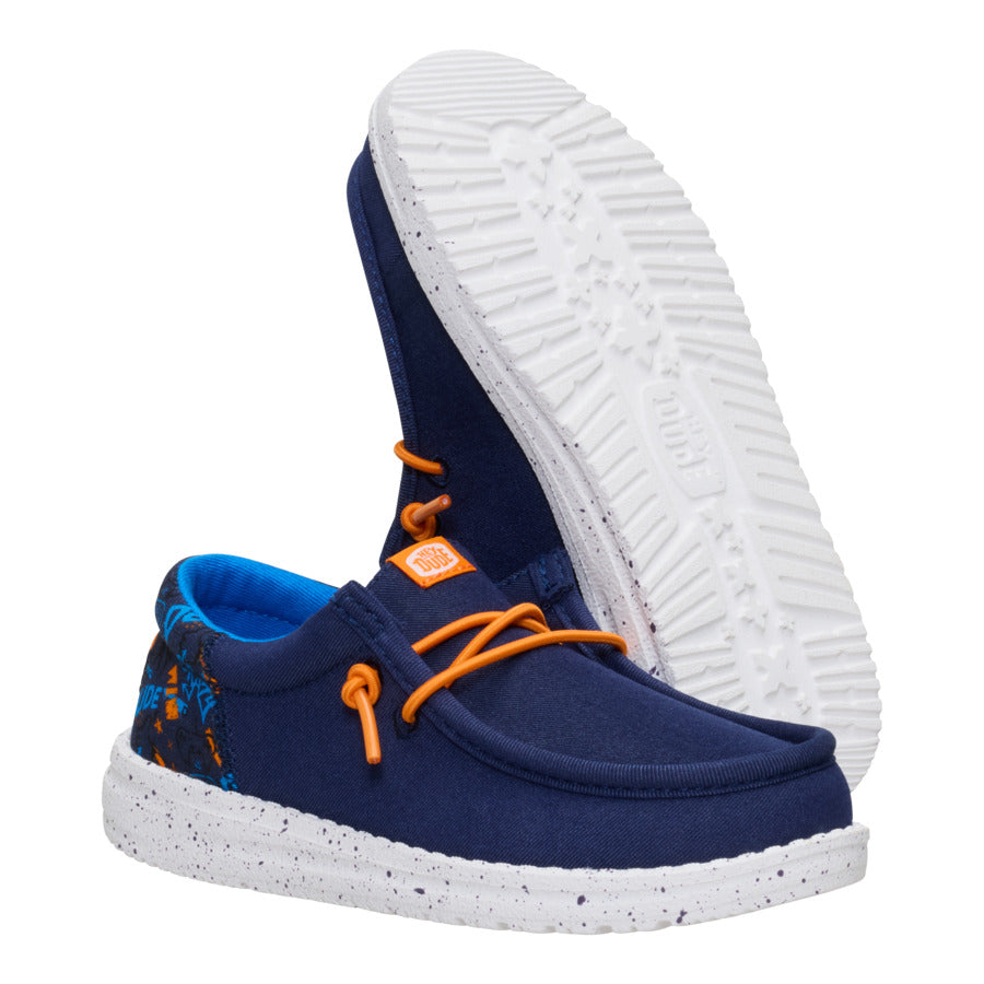 Wally Funk Youth Game On – Navy/Multi - Image 3
