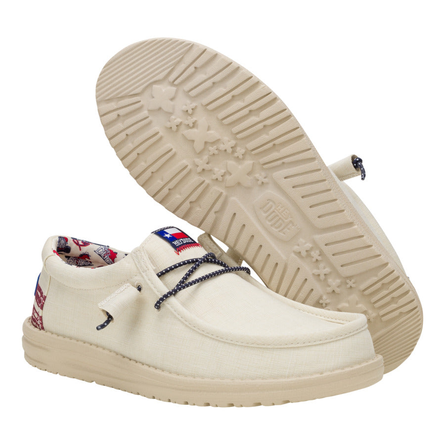 Wally Texas Flag – Bone White - Image 3