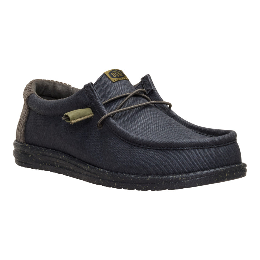 Wally Waxed Casual – Black/Black - Image 7