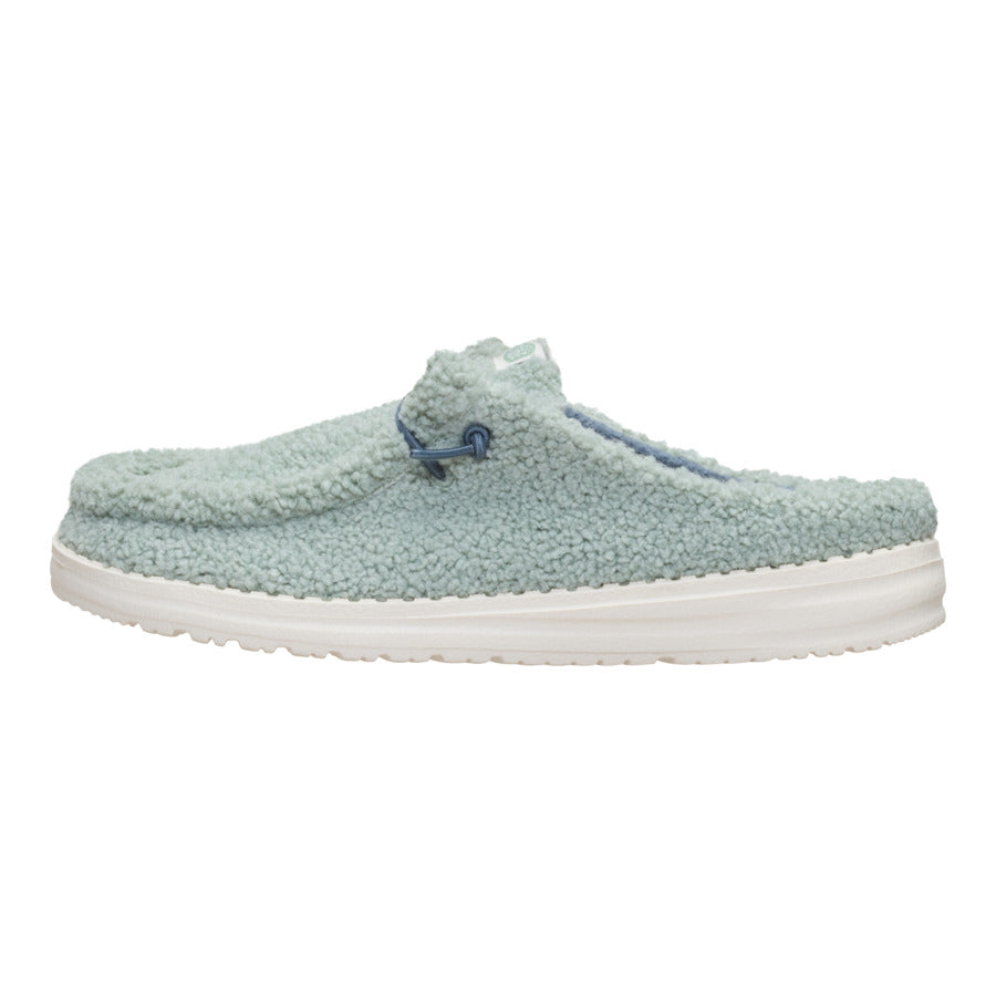 Wendy Slip Sherpa – Iceberg Green
