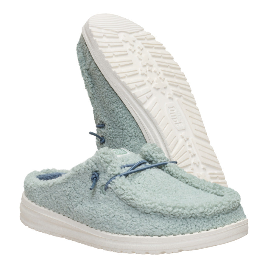 Wendy Slip Sherpa – Iceberg Green - Image 3