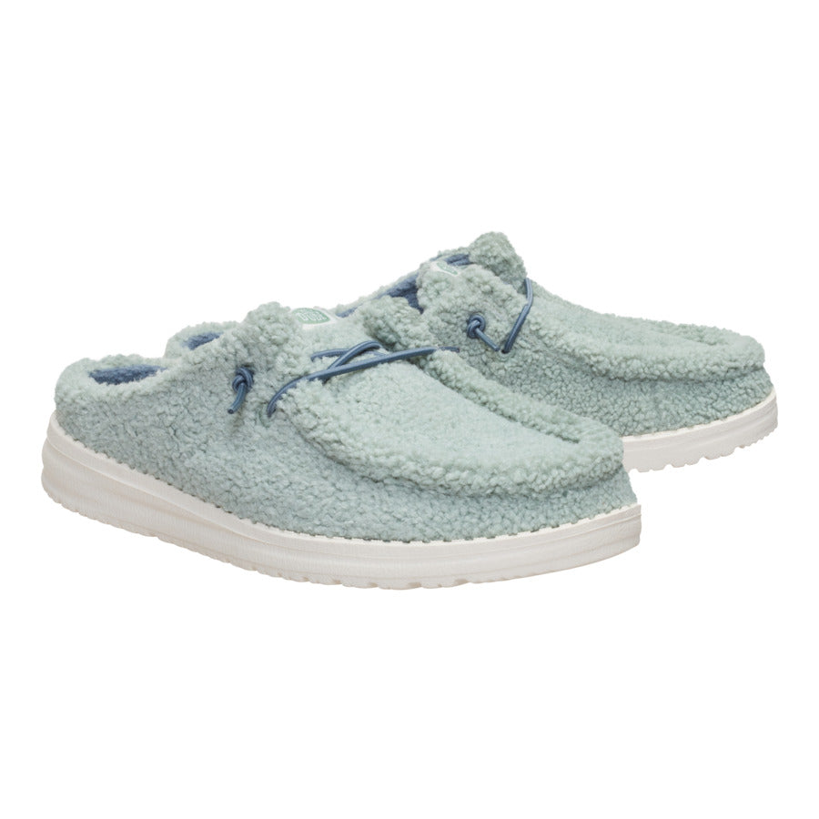 Wendy Slip Sherpa – Iceberg Green - Image 2