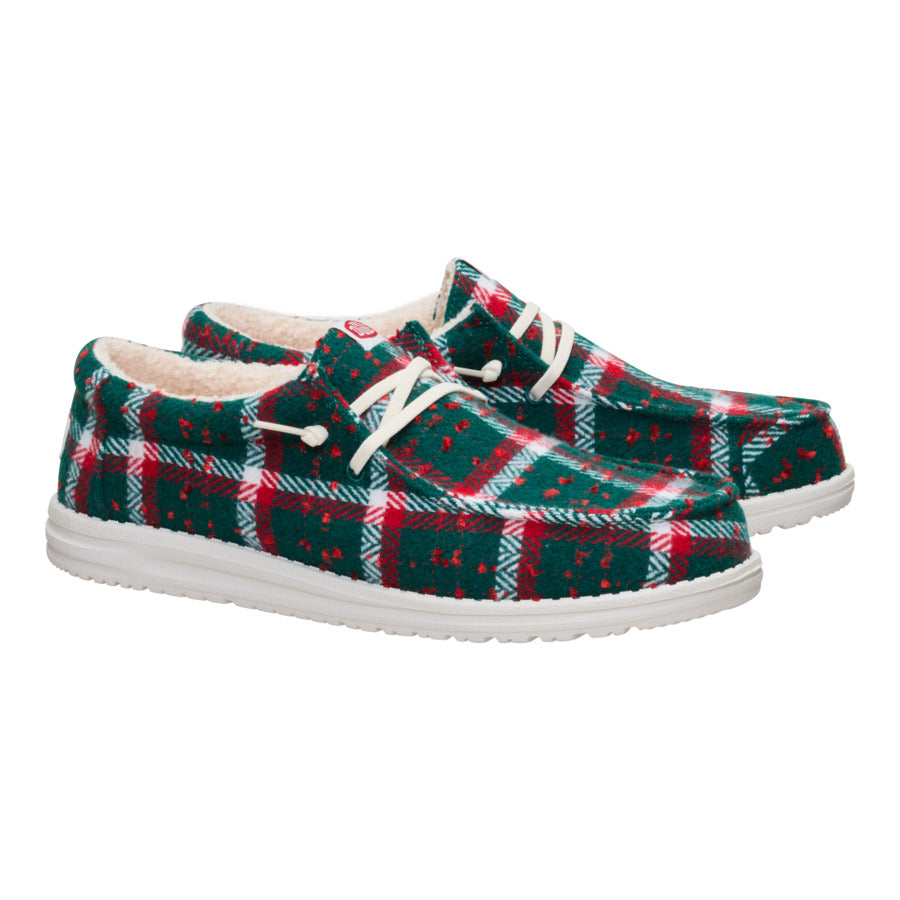 Wally Confetti Plaid Cozy – Red/Green/Multi - Image 2