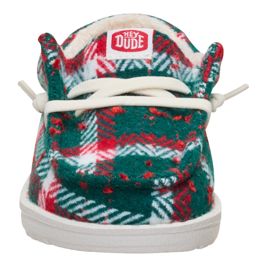 Wally Toddler Confetti Plaid Cozy – Red/Green/Multi - Image 4