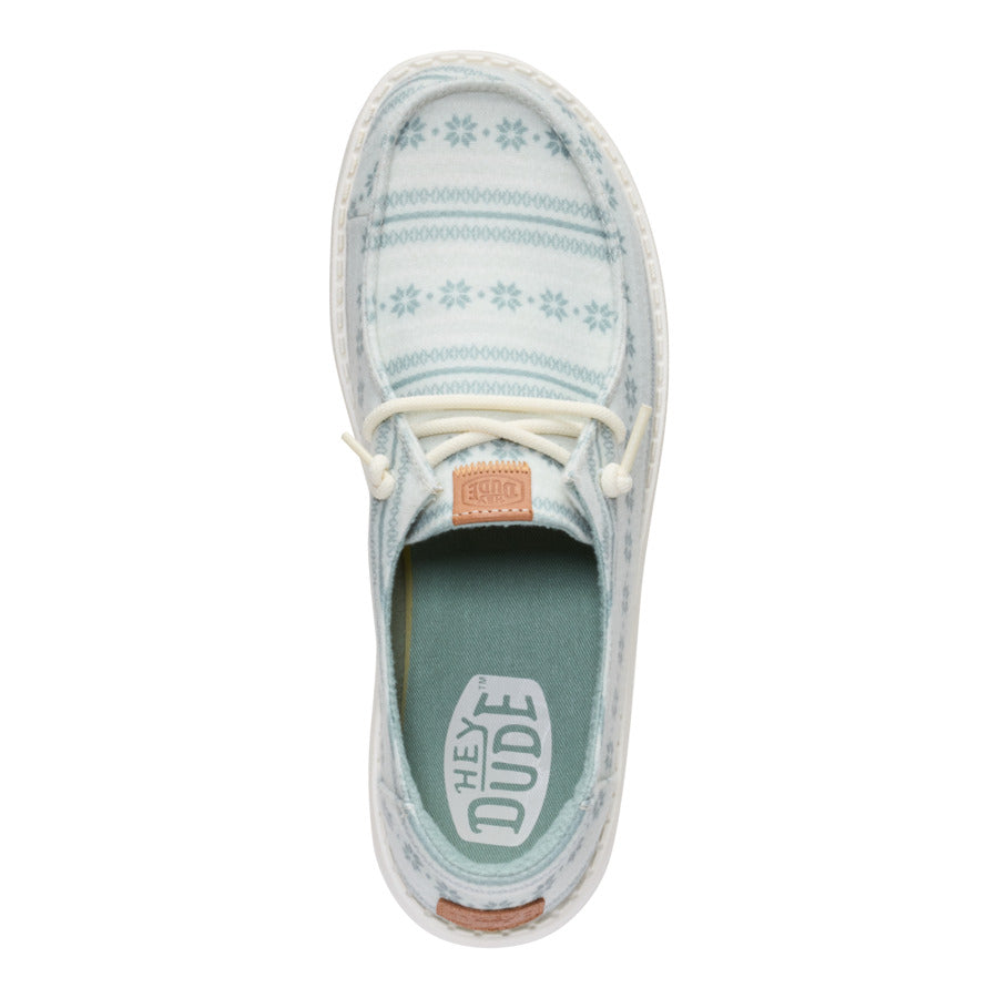 Wendy Nordic Sweater – Iceberg Green/Multi - Image 6