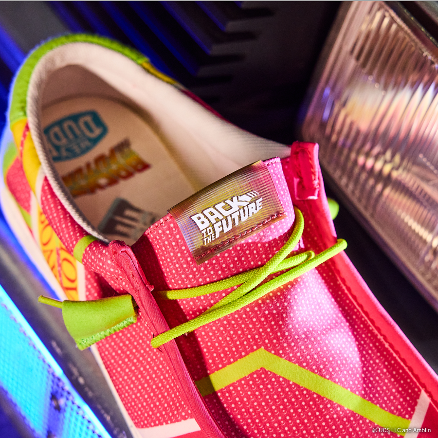 Wally Back To The Future Hover Board – Pink/Multi - Image 8