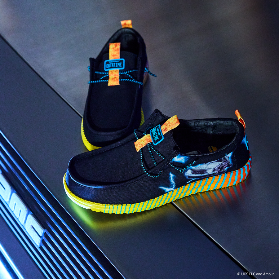 Wally Back To The Future Time Machine – Black/Multi - Image 2