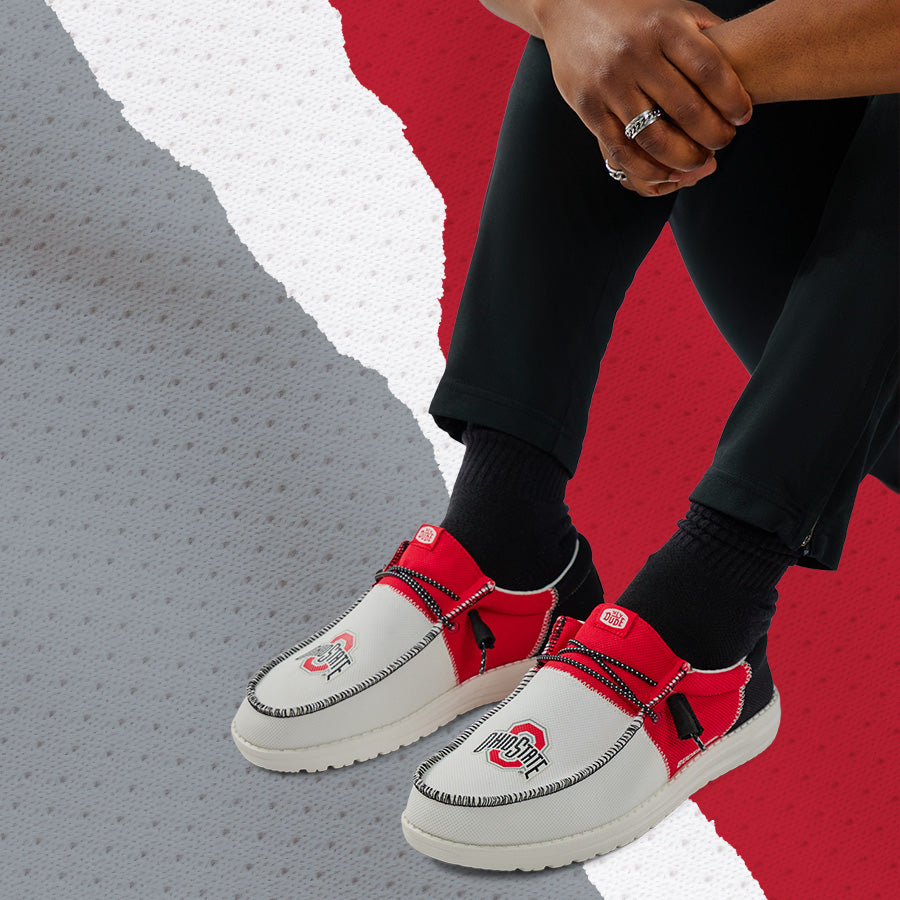 Men's Wally Tri The Ohio State – Ohio State Red/Black - Image 2