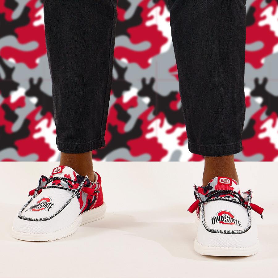 Men's Wally Tri The Ohio State – Ohio State Varsity Red/Black - Image 2